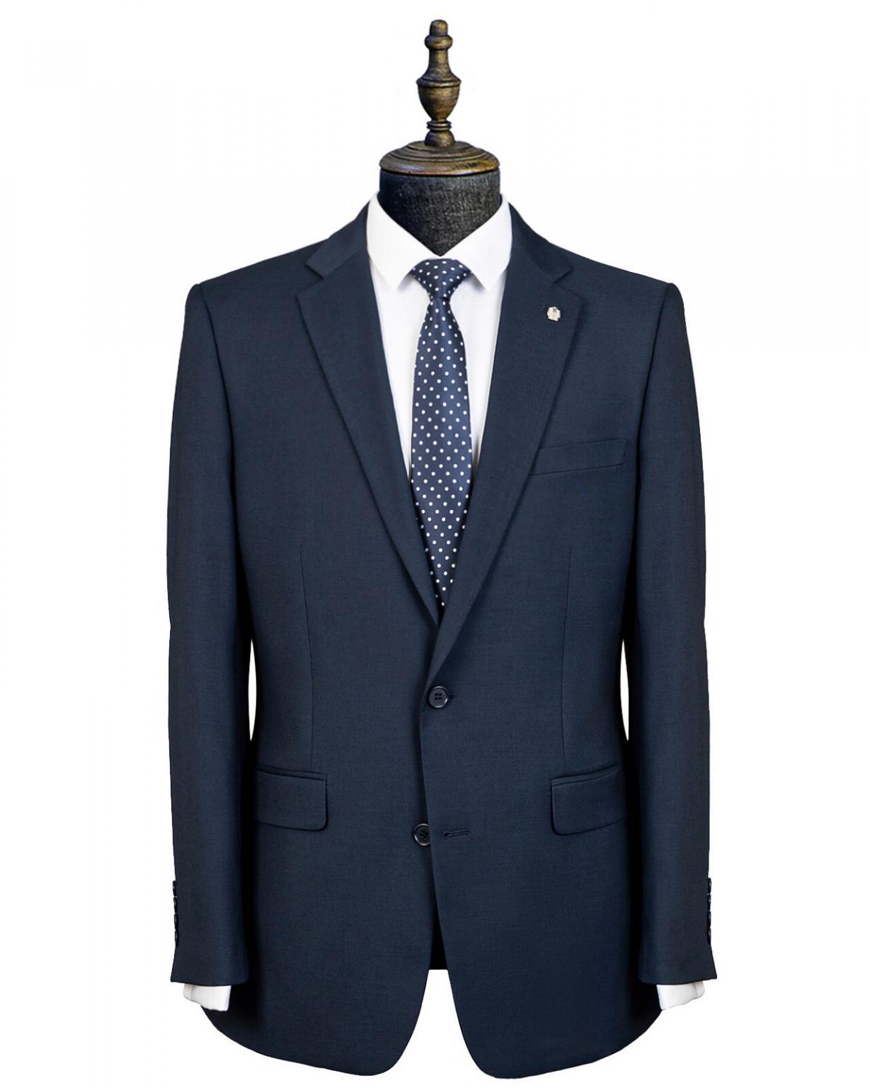 Milano Navy Lounge Suit - Hire or Buy